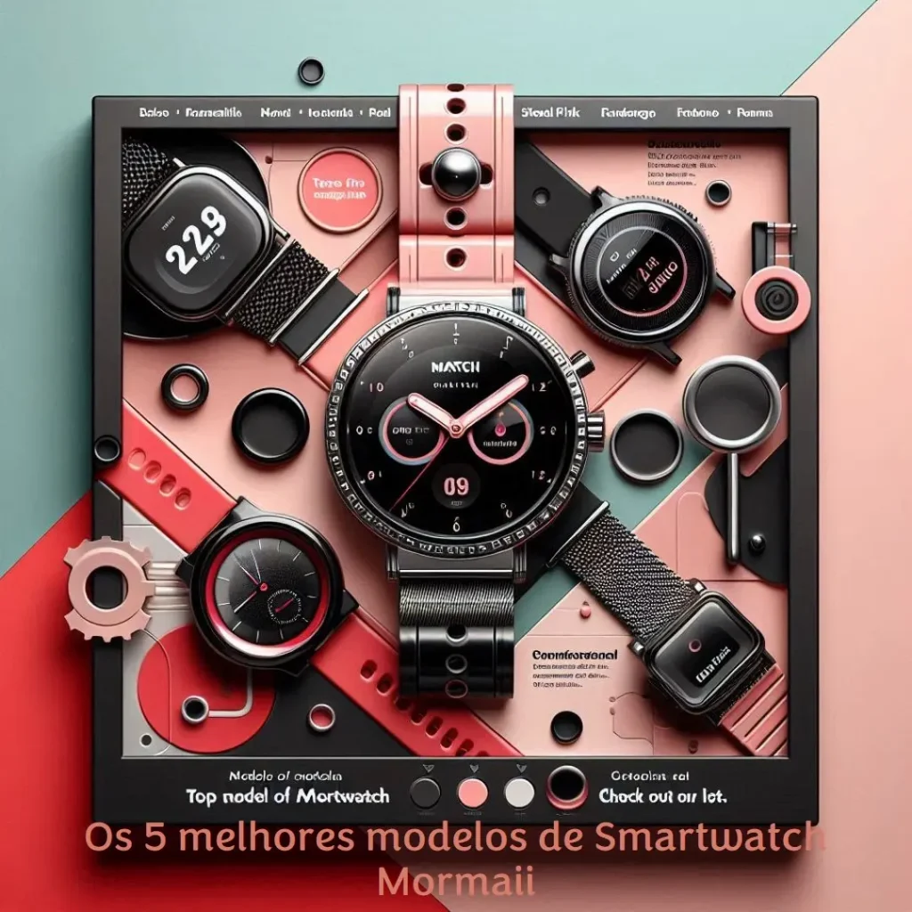 Top Cinco Modelos de  relógio smartwatch mormaii