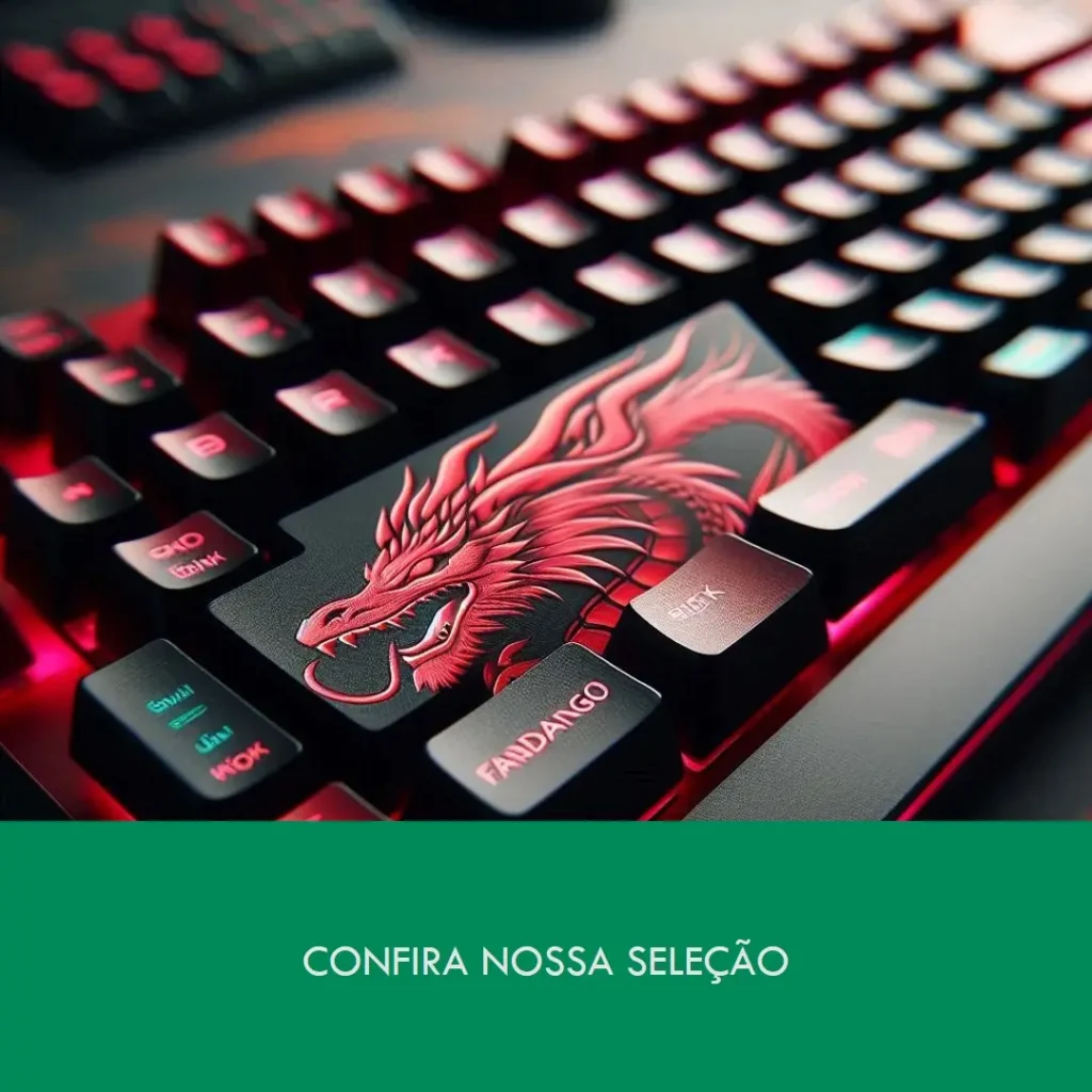 Melhores 5  teclado red dragon