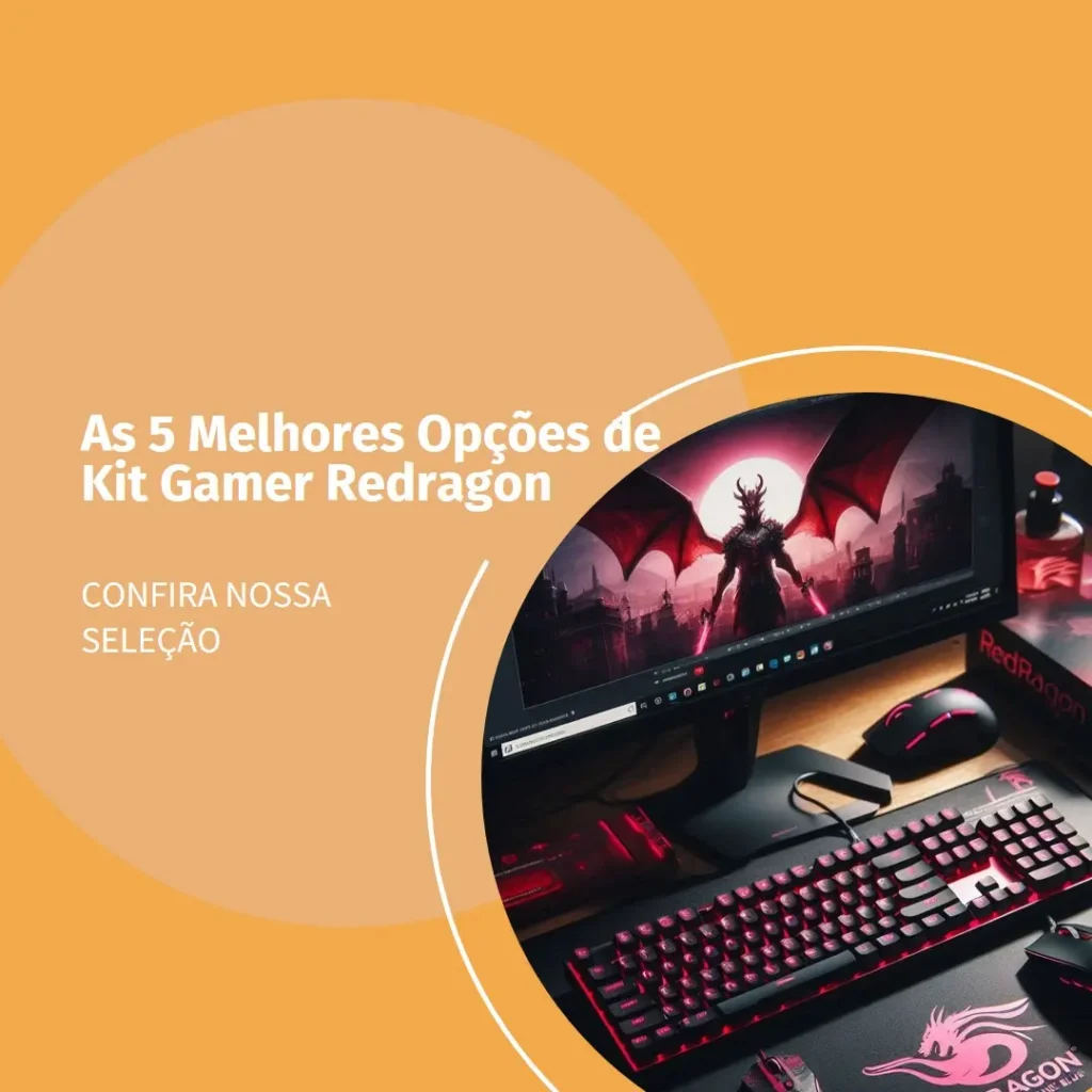 As 5 Melhores Opções de  kit gamer redragon