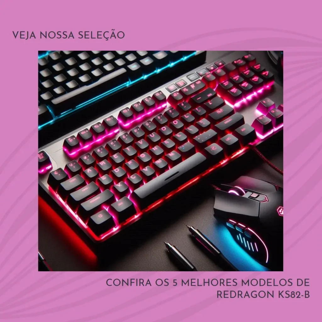 Os 5 Melhores Modelos de  redragon ks82-b