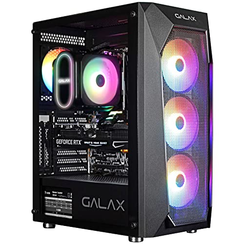 Gabinete Gamer Galax Revolution-05 Full Tower ATX Preto - CGG5ANBA4B0