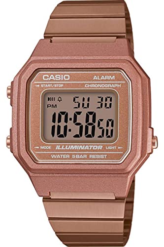 Relógio Feminino Casio Vintage Digital B650WC-5ADF - Rose