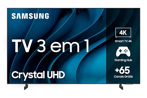 SAMSUNG Smart TV Crystal 65'' 4K UHD CU8000 - Alexa built in, Gaming Hub, Painel Dynamic Crystal Color