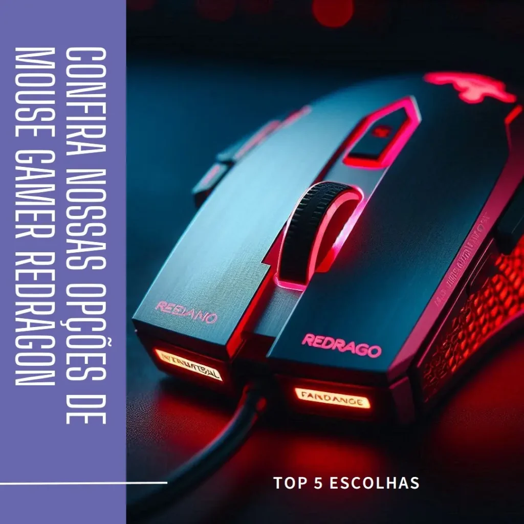 Top 5 Opções de  Redragon mouse gamer