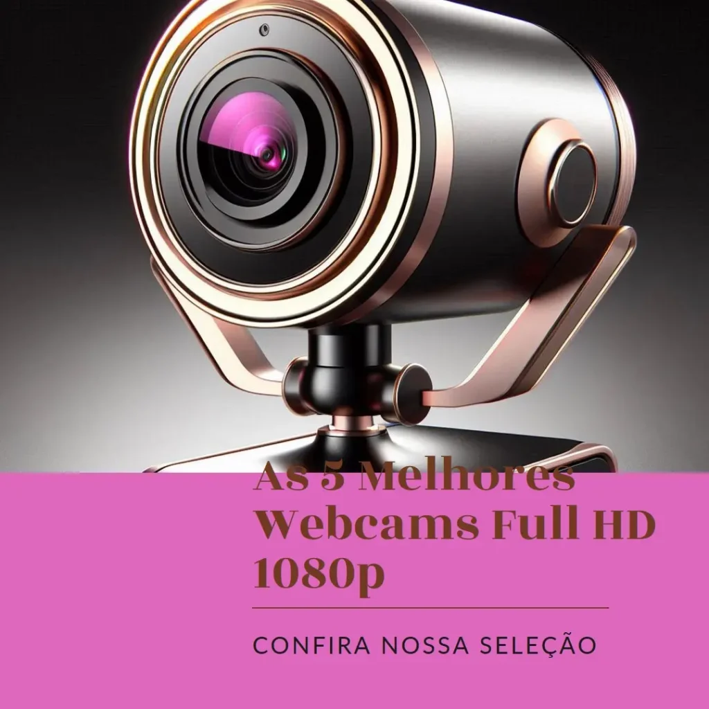 Principais 5  webcam full hd 1080p