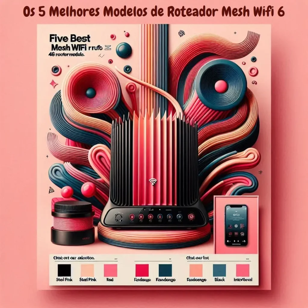 Cinco Melhores Modelos de  roteador mesh wifi 6