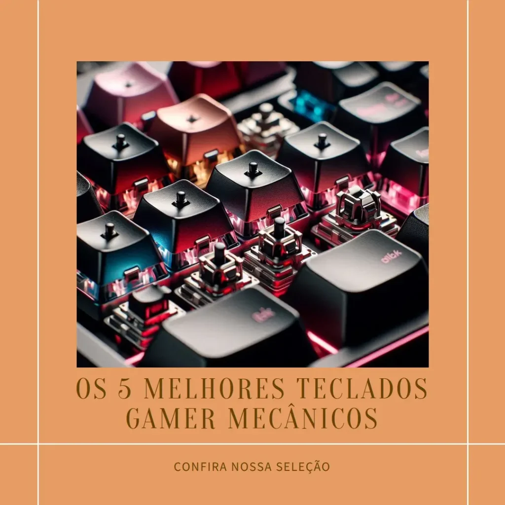 Melhores 5  teclado gamer mecanico