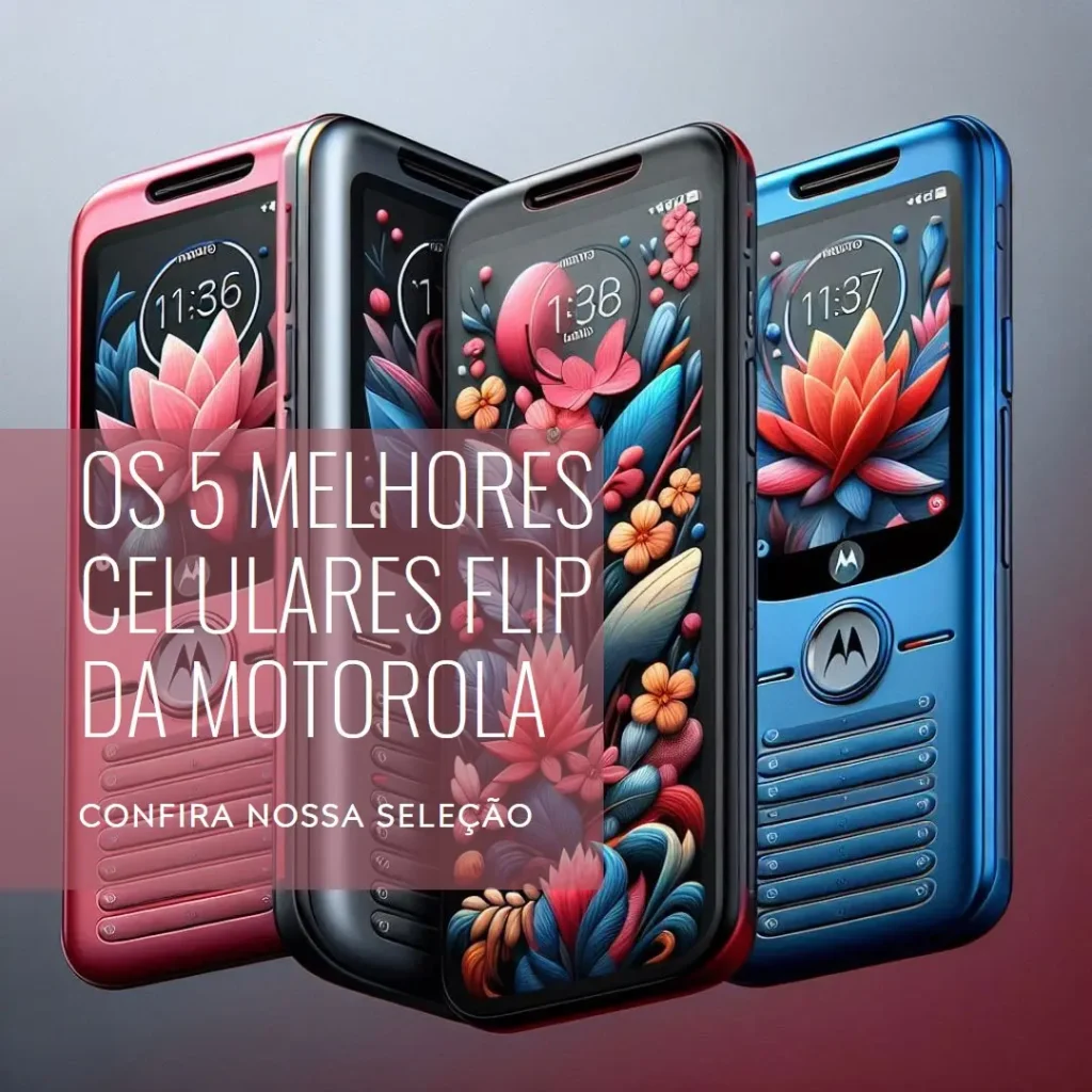 Top Cinco  celular flip Motorola