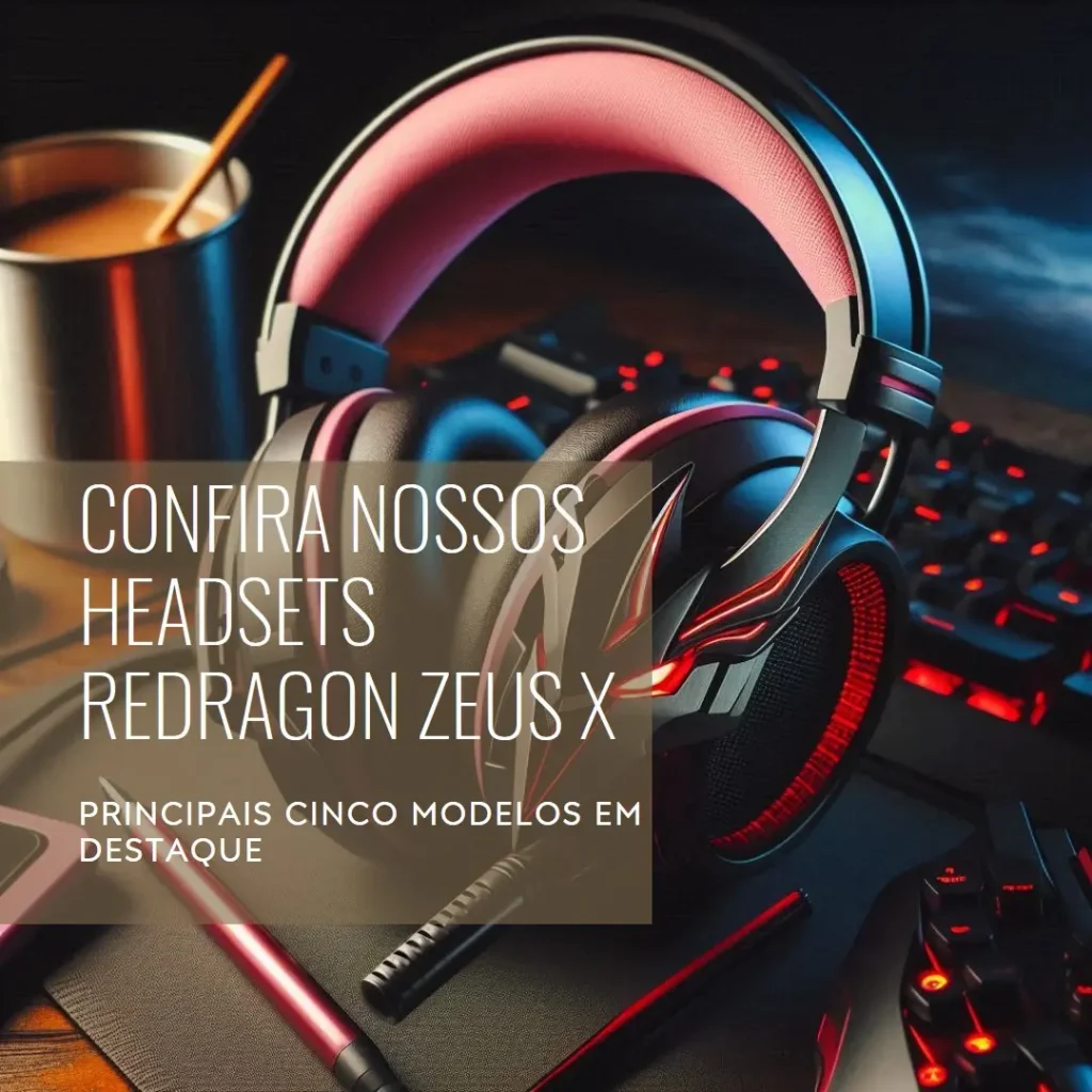 Principais Cinco  headset redragon zeus x