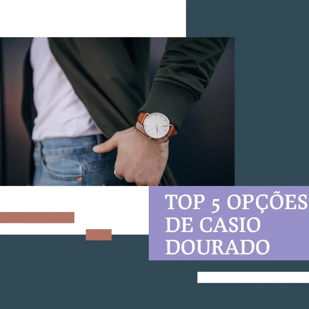 Top 5 Opções de  Casio Dourado