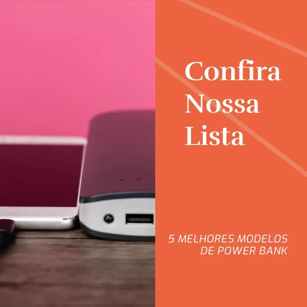 5 Melhores Modelos de  power bank