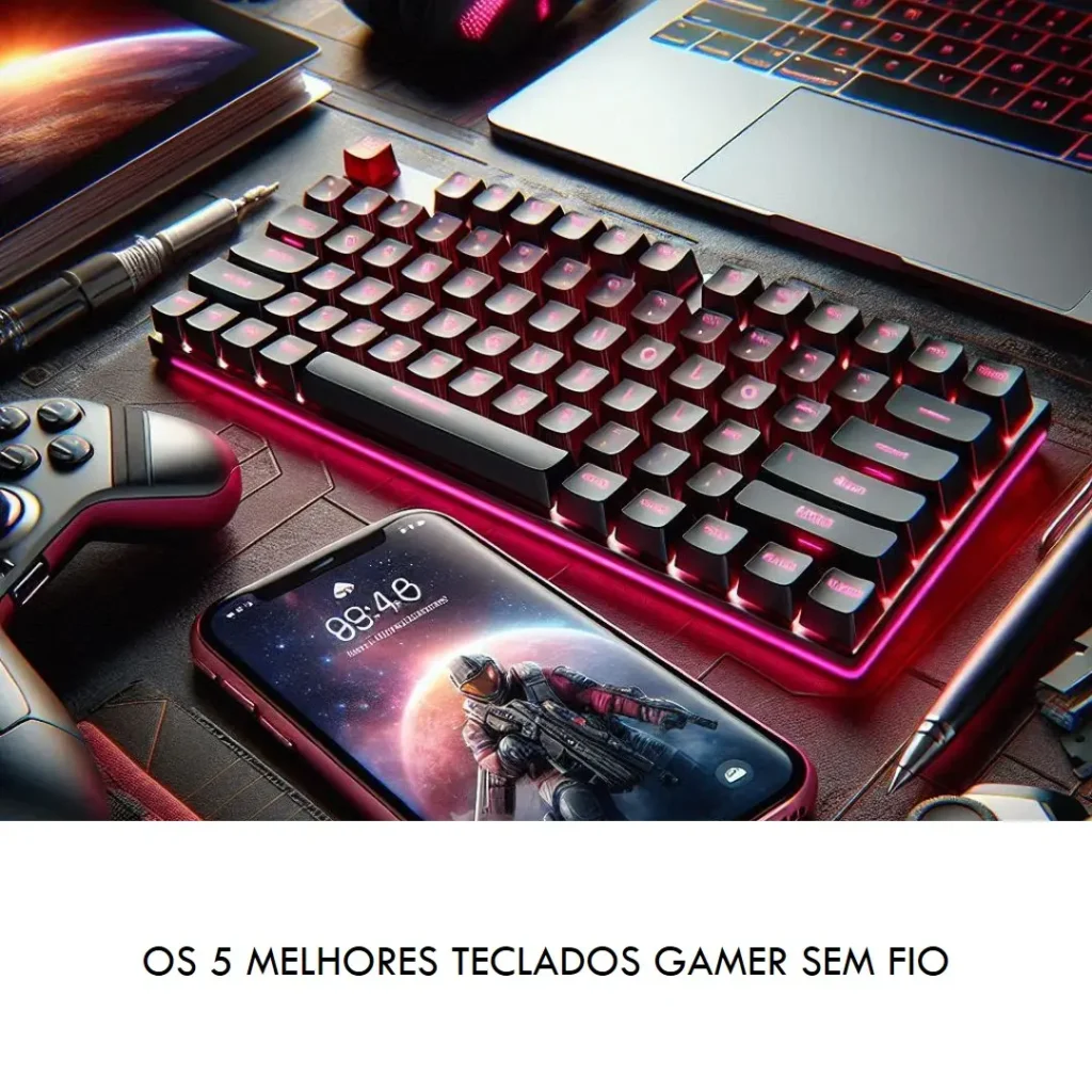 Principais Cinco  teclado gamer sem fio