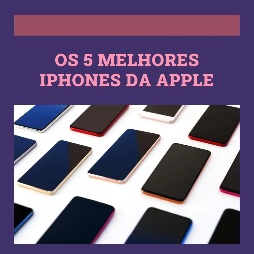 Principais Cinco  Apple iPhone 15