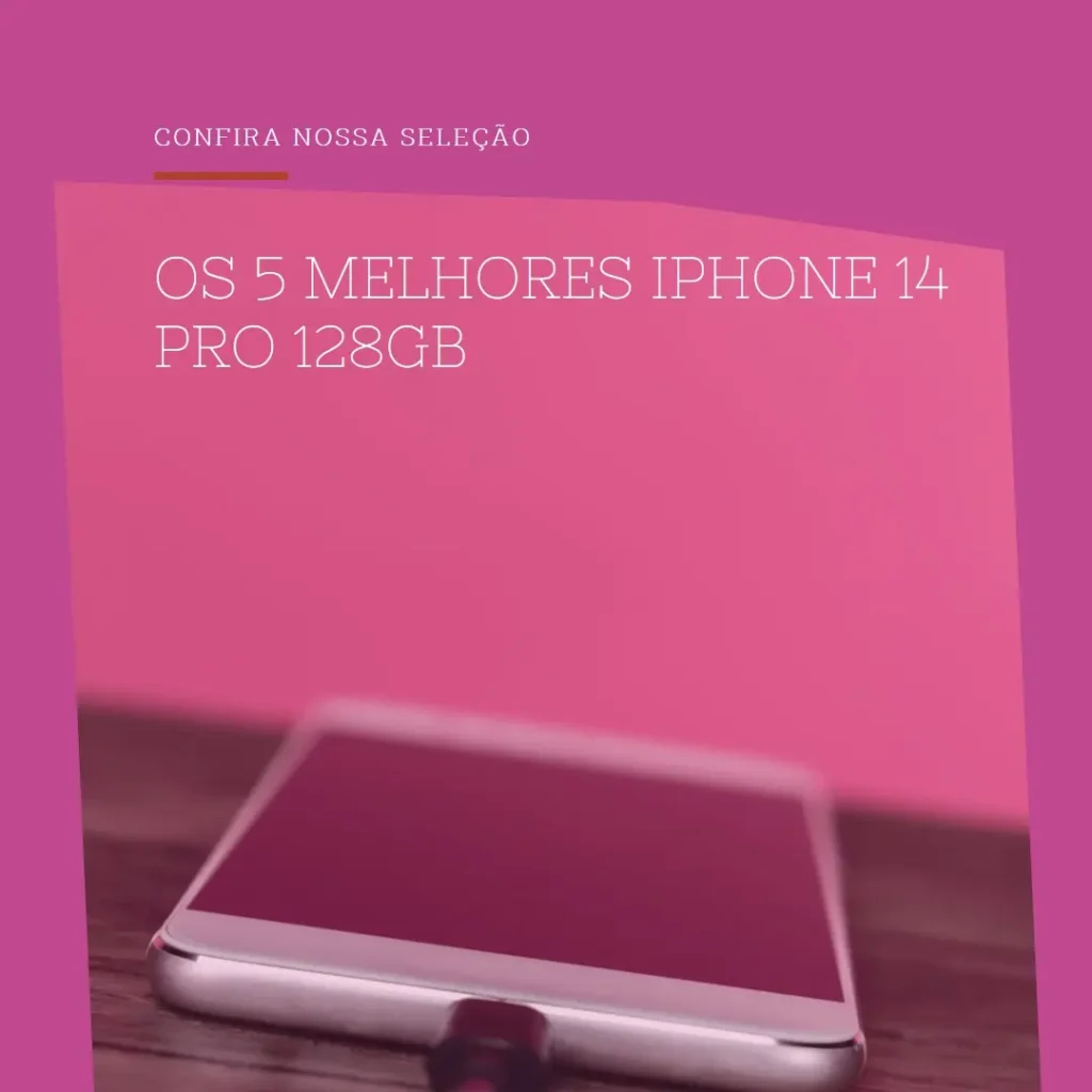 Principais 5  iPhone 14 Pro 128Gb