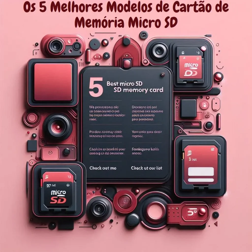 Os 5 Melhores Modelos de  cartão de memória micro sd