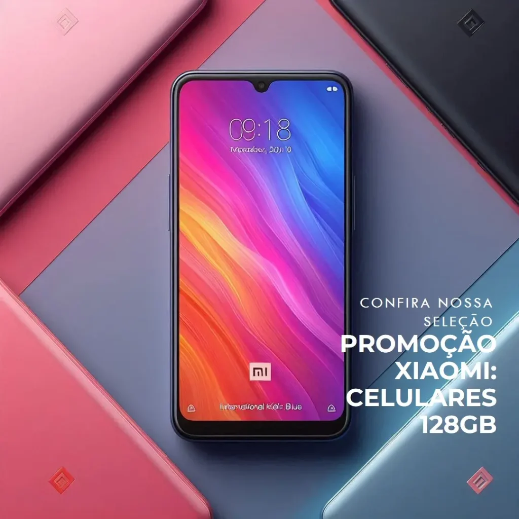 Principais Cinco  Celular 128Gb Promoção Xiaomi