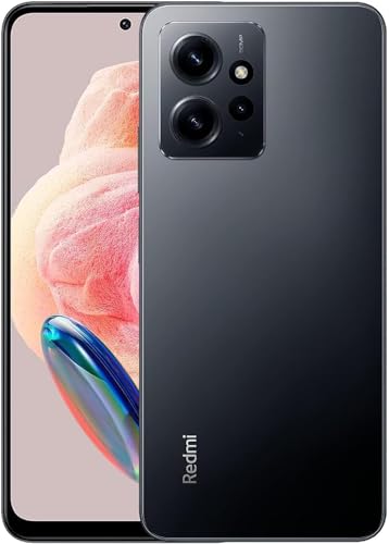 Celular Xiaomi Redmi Note 12 128 GB/6 GB de RAM/Dual SIM/Telap e 13 MP - Cinza Ônix - Preto