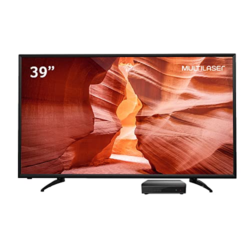 Multilaser Tela 39" HD com Função Smart e Wi-Fi Integrado - TL028