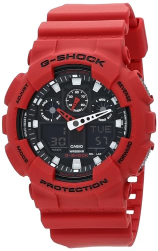 Relógio masculino Casio GA-1000 XL Series G-Shock Quartz 200 M WR resistente a choques