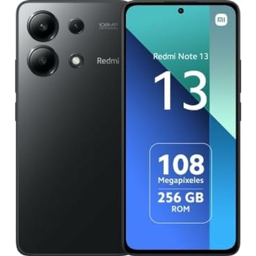 Smartphone Xiaomi Redmi Note 13 4G 8+256 GB, preto