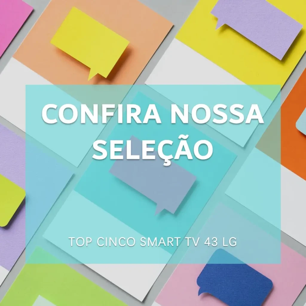 Top Cinco  Smart Tv 43 Lg