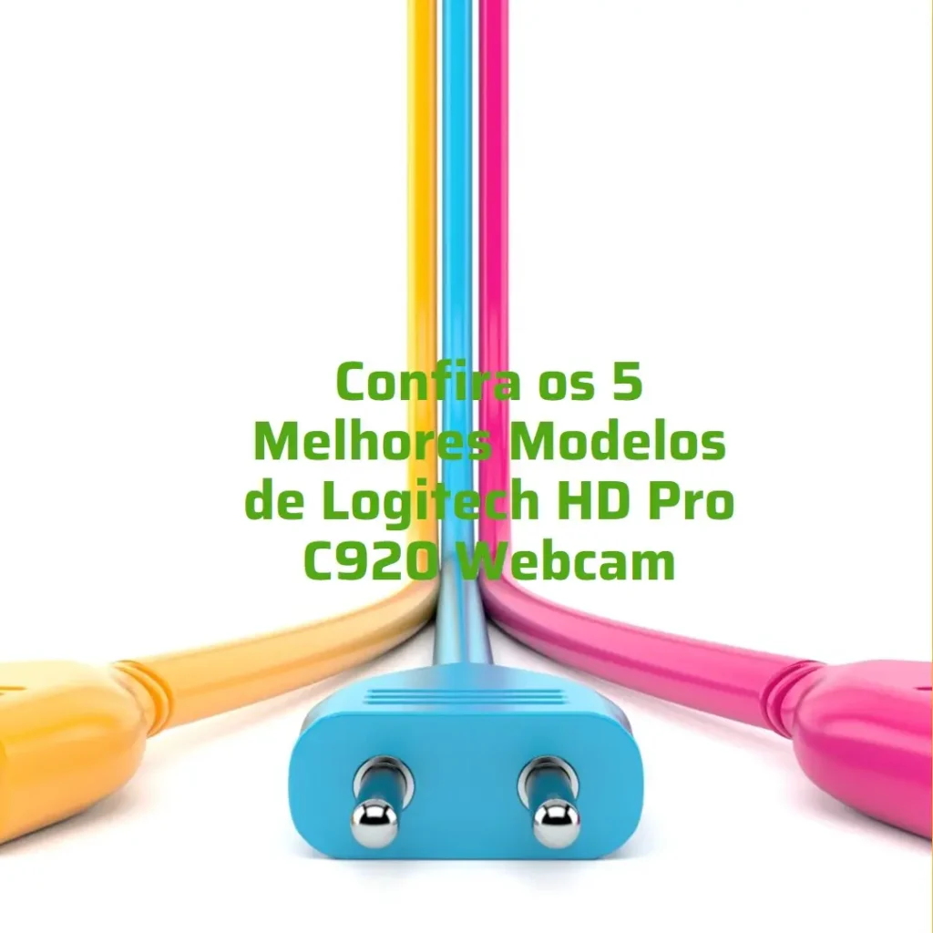 5 Melhores Modelos de  logitech hd pro c920 webcam