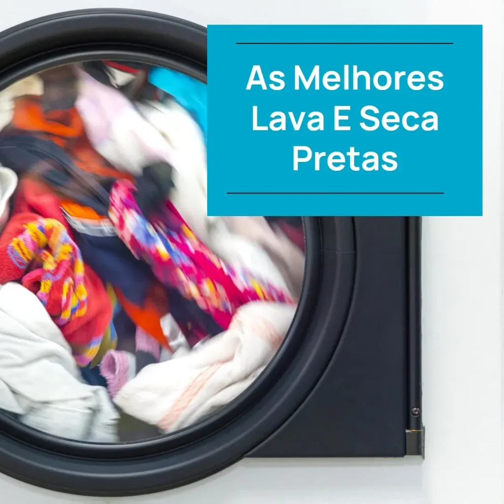 Principais Cinco  lava e seca preta