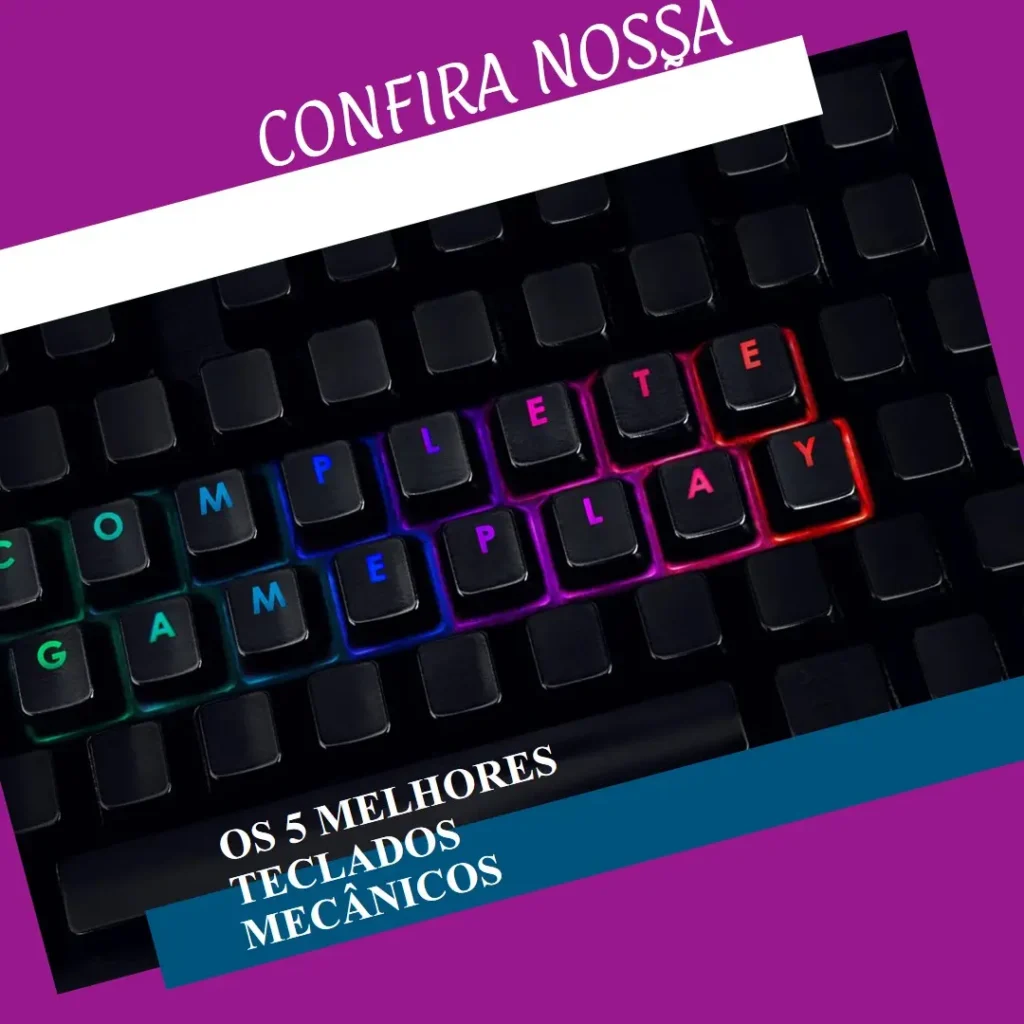 Melhores 5  teclado mecânico