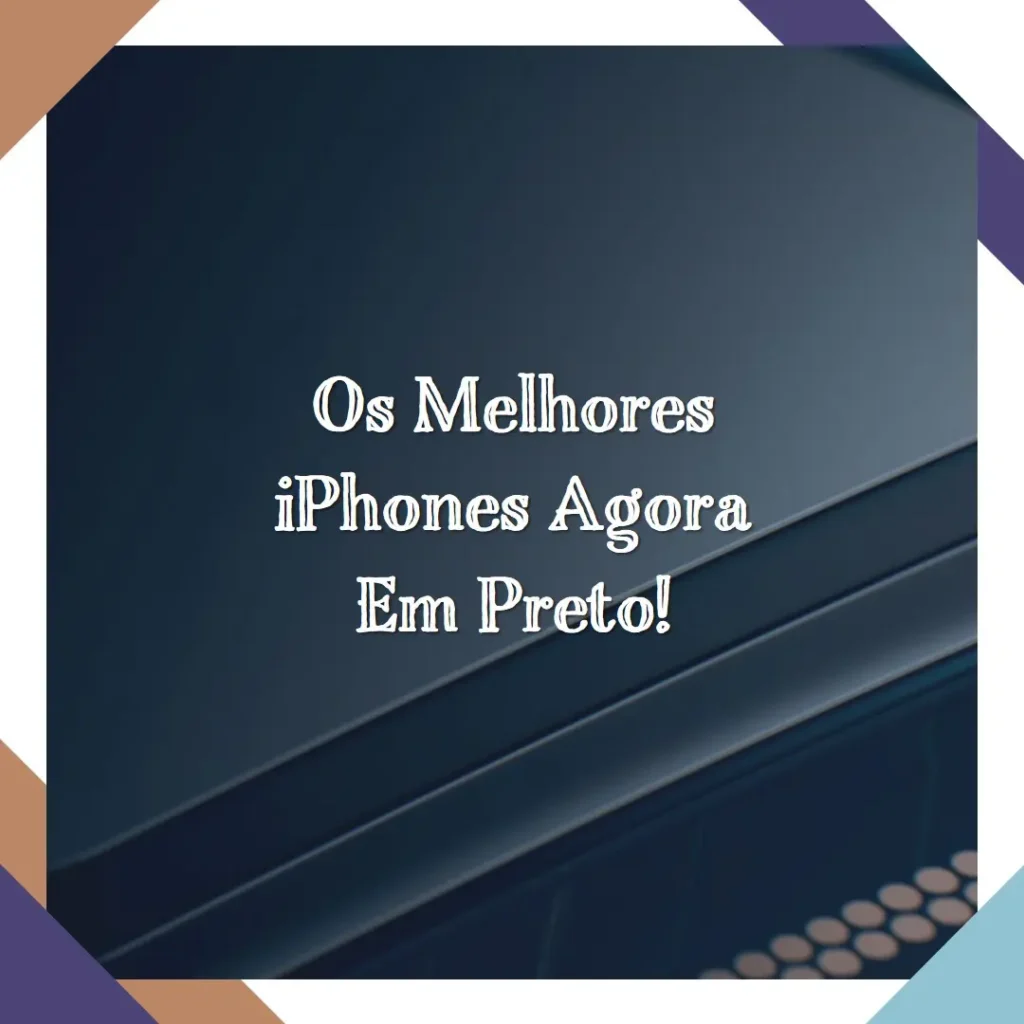 Principais 5  iPhone 15 Pro Preto