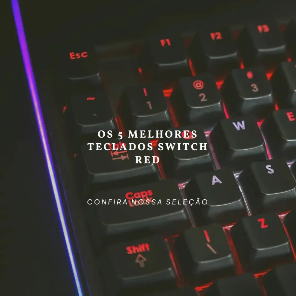 Melhores 5  teclado switch red