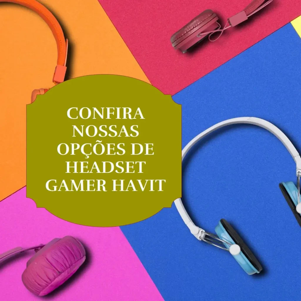 Top 5 Opções de  headset gamer havit