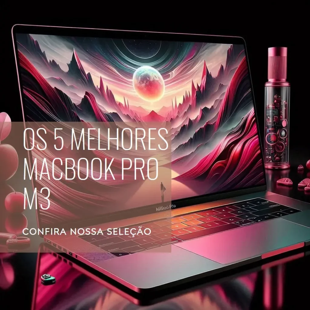 Principais Cinco  MacBook pro m3