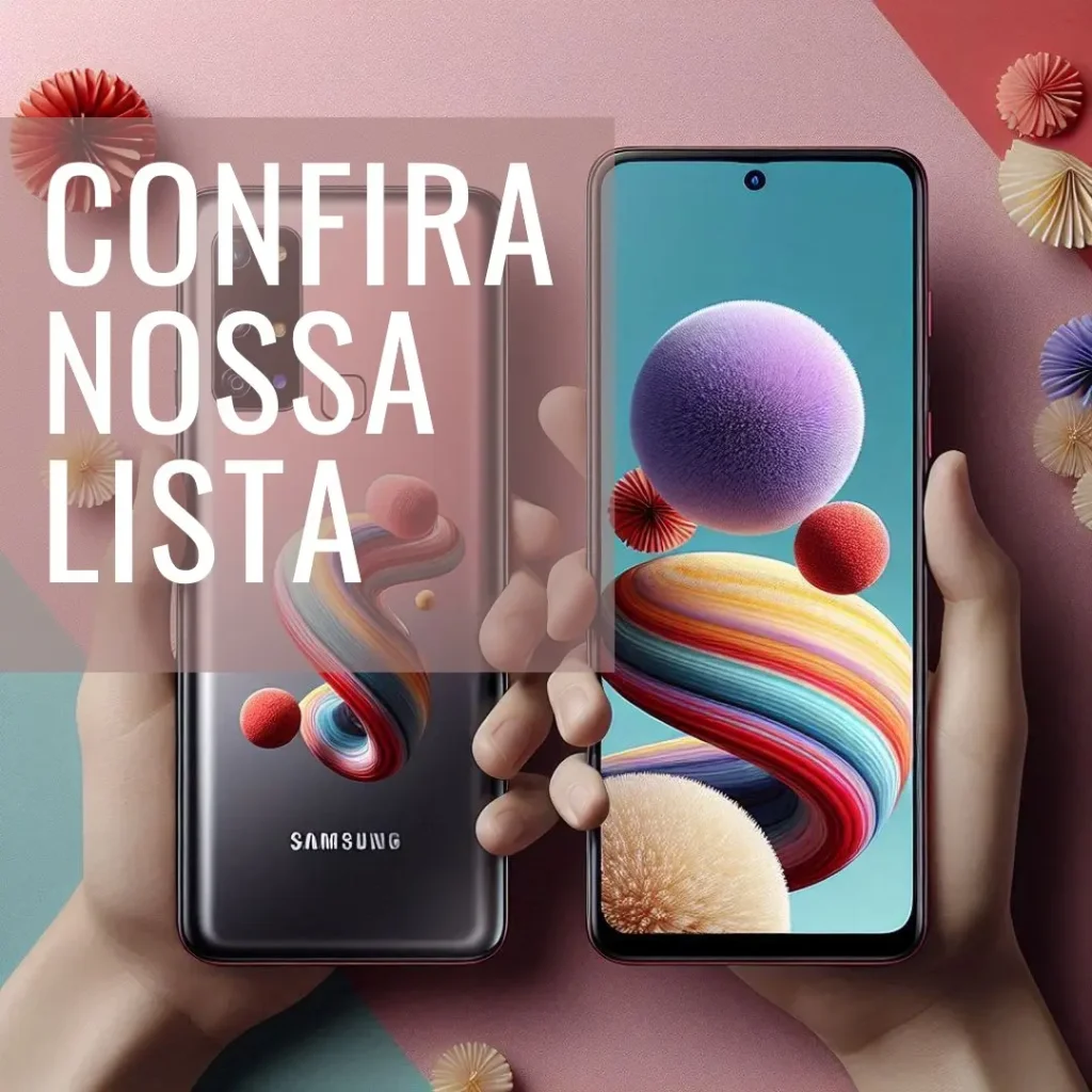 Lista de 5 Melhores:  Samsung a05