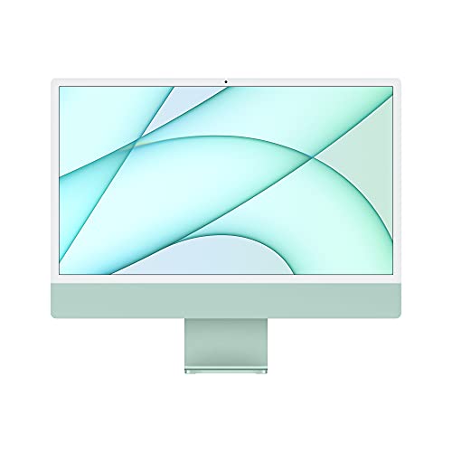 Apple iMac (de 24 polegadas, Processador M1 da Apple com CPU 8‑core e GPU 7‑core, 8 GB RAM, 256 GB) - Verde