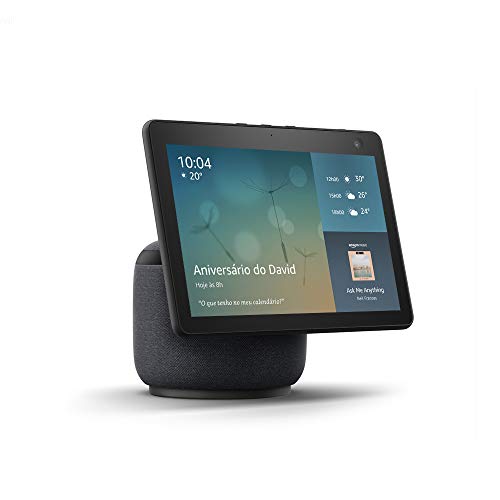 Echo Show 10: Smart Display HD de 10,1" com movimento e Alexa - cor Preta