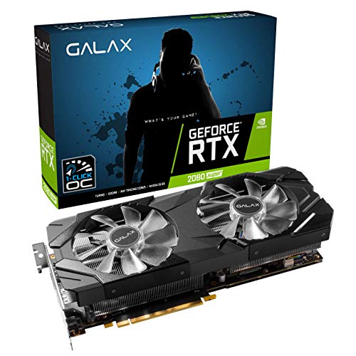 GPU Nv Rtx2080 8Gb Super Ex 1Click Oc 256B Galax 28Isl6Mdu9Ex Galax, 28ISL6MDU9EX, Placas de Vídeo