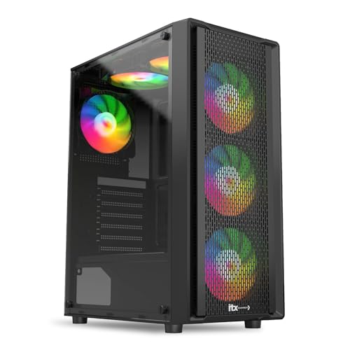 PC Gamer ITX Arena, Ryzen 5 5600G, Radeon™ Graphics Vega 7, 16GB Ram, SSD 480GB, Gabinete RGB