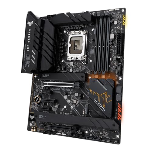 Placa-Mãe ASUS TUF Gaming - Z690-Plus D4, Intel 1700 Z690, ATX, DDR4, RGB