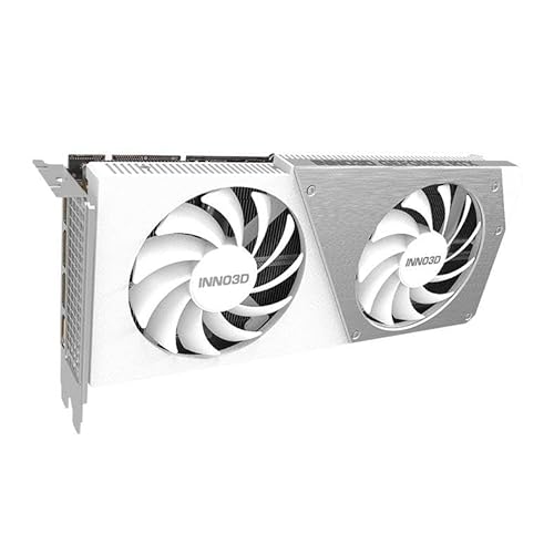 PLACA DE VIDEO INNO3D GEFORCE RTX 4060 TI TWIN X2 OC WHITE, 16GB, GDDR6, 128-BIT, N406T2-16D6X-178055W