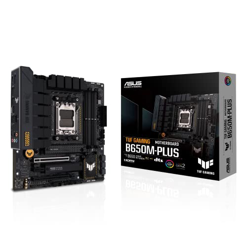 Placa Mãe Asus TUF GAMING B650M-PLUS (AM5/DD5/HDMI/DisplayPort/M.2/USB 3.2/RGB)