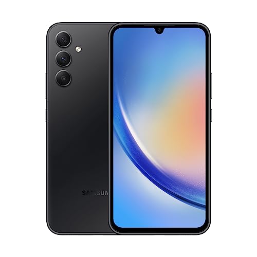 Samsung Galaxy A34 128GB 5G Tela 6.6'' Dual Chip 6GB RAM Câmera Tripla de até 48MP + Selfie 13MP Bateria de 5000mAh - Preto