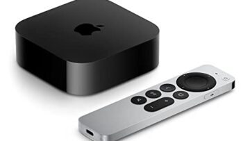 2022 Apple TV 4K Wi‑Fi + Ethernet - 128 GB (3ª geração)
