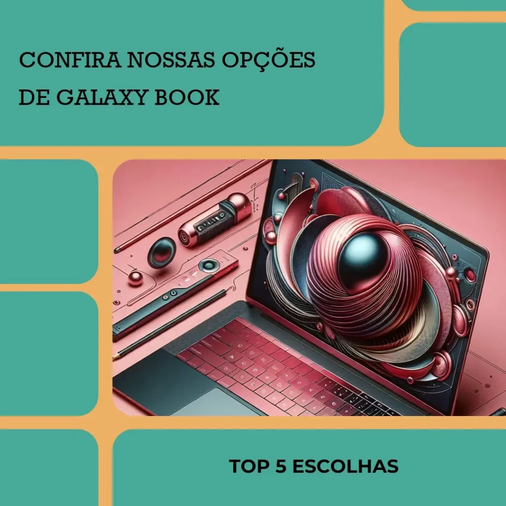 Top 5 Opções de  galaxy book