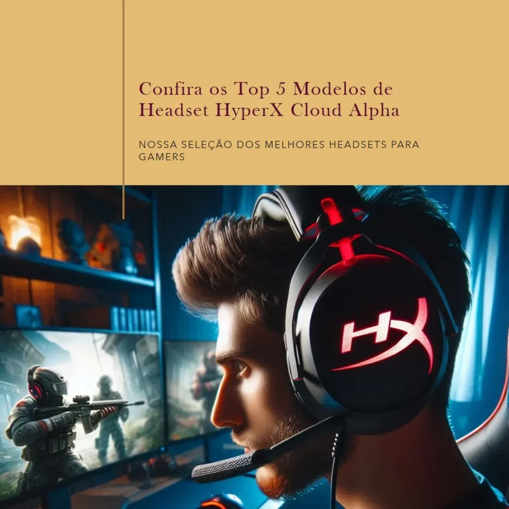 Top Cinco Modelos de  headset hyperx cloud alpha