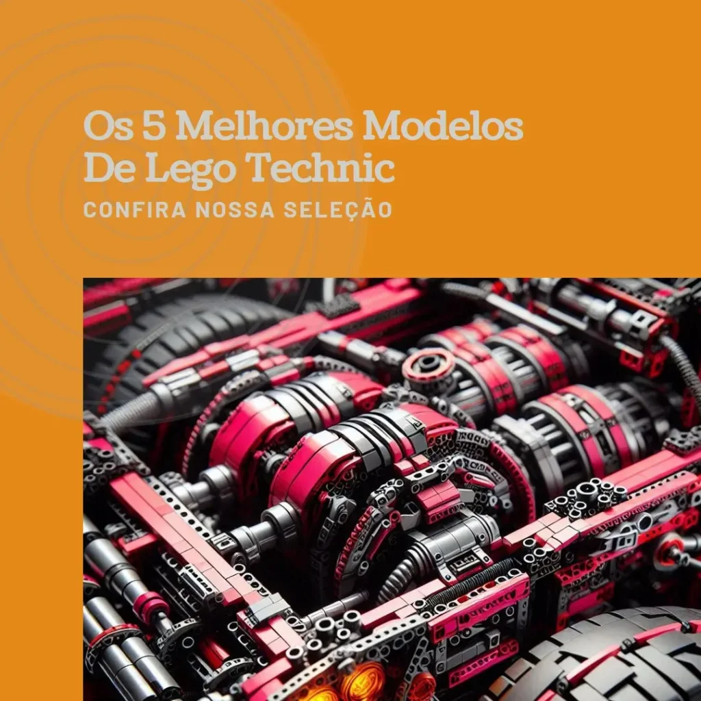 Os 5 Melhores Modelos de  lego technic