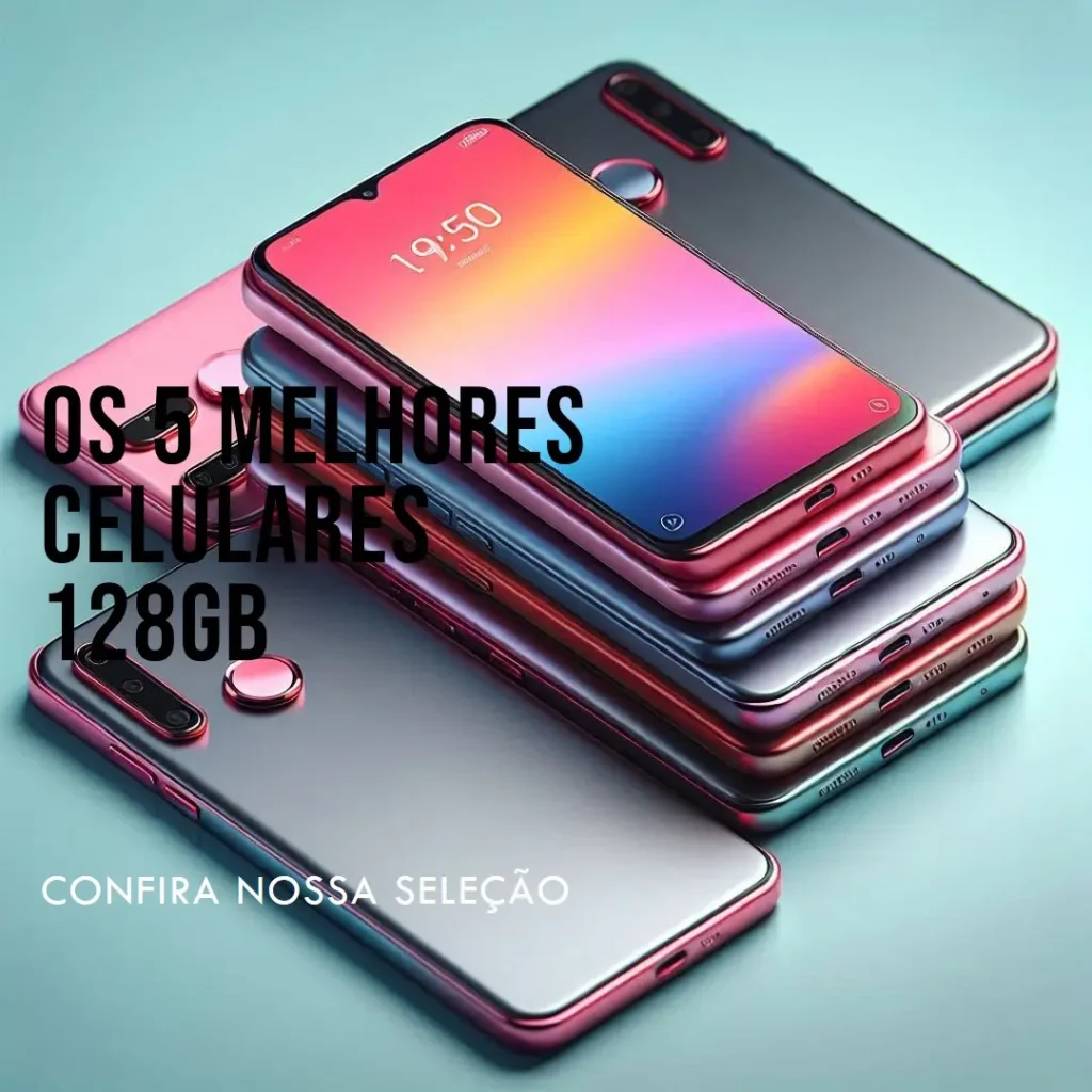 Cinco Melhores Modelos de  Celular 128 Gb