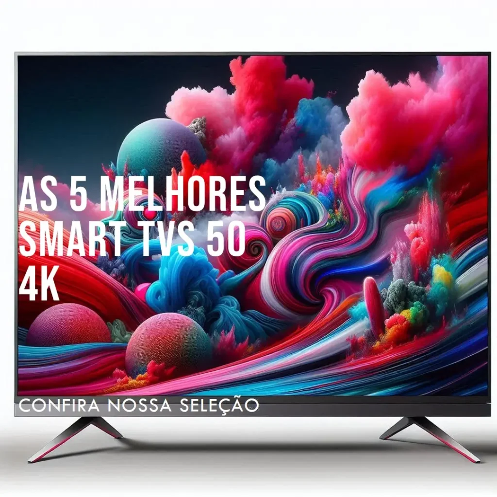 Principais 5  Smart Tv 50 4K