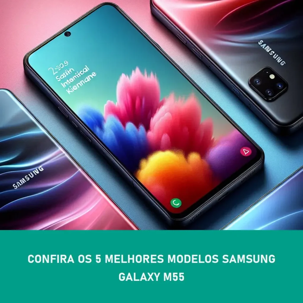 Os 5 Principais Modelos de  Samsung Galaxy M55