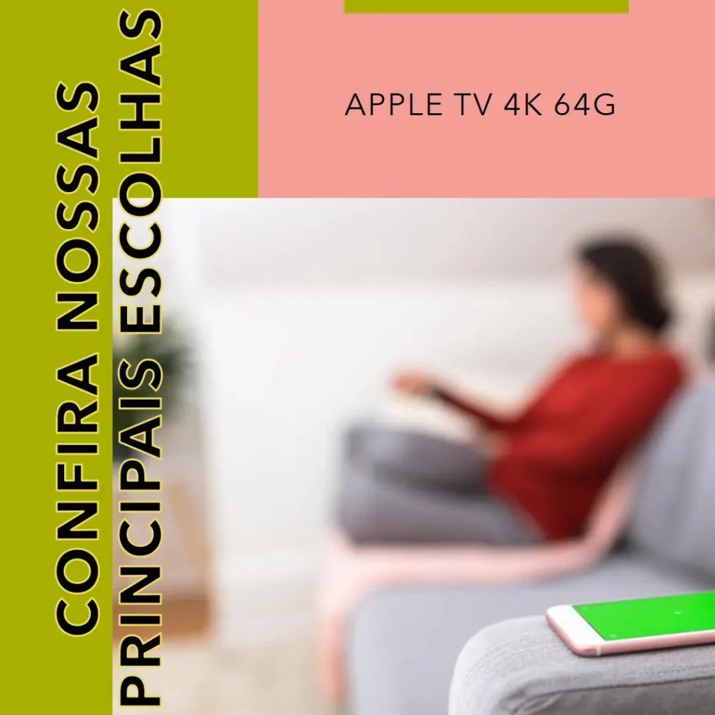 Principais 5  Apple TV 4k 64g