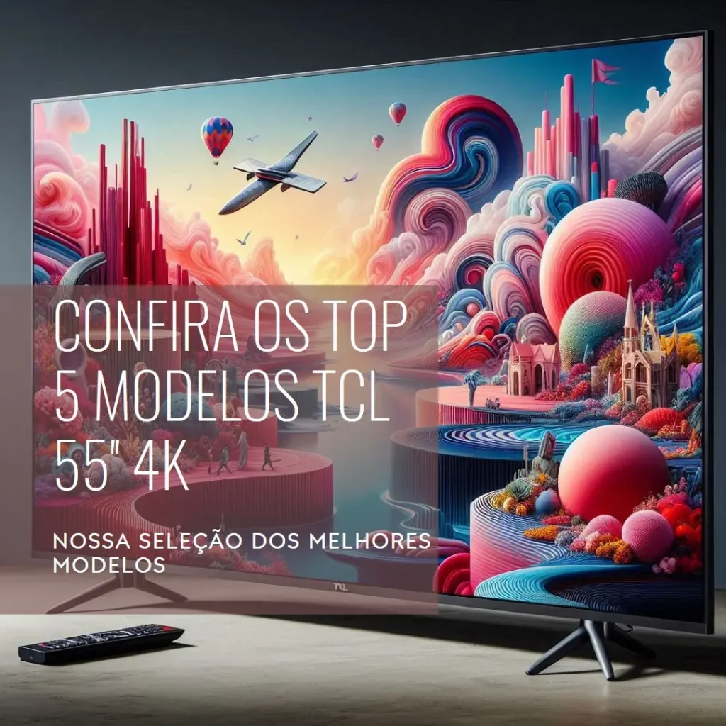 Top Cinco Modelos de  TCL 55 polegadas 4k